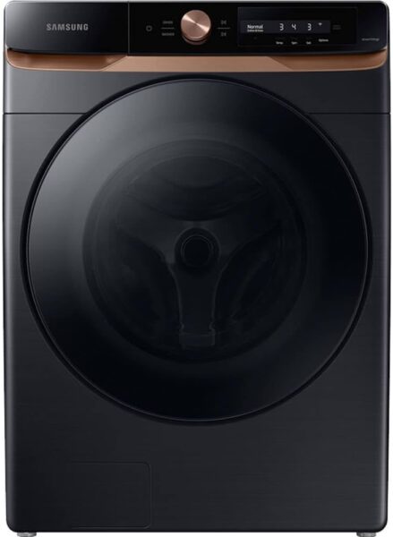 Samsung Front-Load Washer – 4.6 cu. ft. AI Smart Dial, Auto Dispense, Super Speed
Model: Samsung WF46BG6500AV (4.6 cu. ft. AI Smart Dial Front Load Washer)