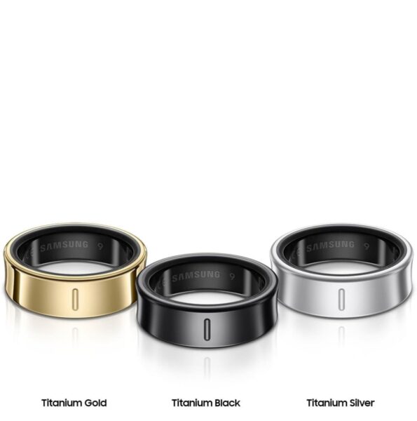 SAMSUNG Galaxy Ring, AI Smart Ring, Size First w/Sizing Kit, No App Subscription, Fitness Monitor, Sleep Tracker, Up to 7-Day Battery, Size 8