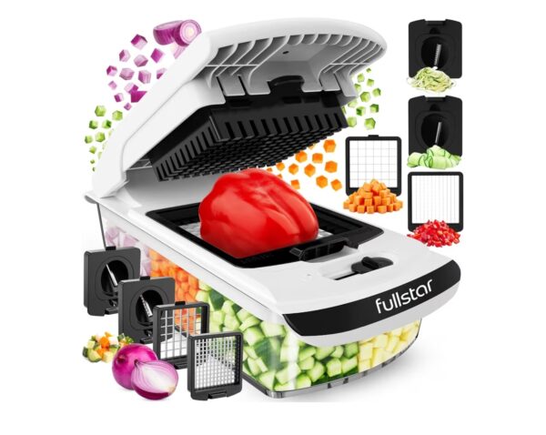 Fullstar The Original Pro Chopper - Vegetable Chopper and Spiralizer, Food Chopper with Container, Fruit Slicer, Kitchen Gadgets & Gifts, Home Essentials