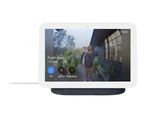 Google Nest Hub 2nd Generation, Taiwan Model, Multi Language Nest Hub 7-inch with English Compatibility, GA01892-TW GUIK2 (Charcoal)