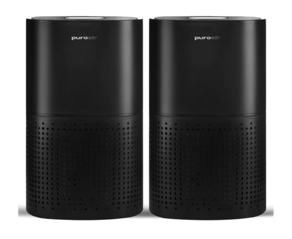 PuroAir 240 HEPA Air Purifiers for Home Large Rooms - Covers Up To 1,000 Sq Ft - Filters Up To 99.9% of Pollutants, Smoke, Pollen, Dust - Quiet HEPA Air Filter - Air Purifiers for Bedroom (2 Pack)