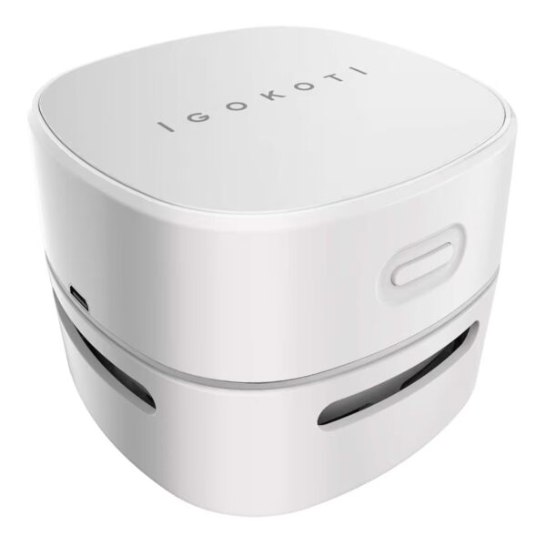 IGOKOTI Desk Vacuum Cleaner Mini,Counter Vacuum,Tabletop Vacuum Cleaner USB Rechager, Cordless Energy Saving Design