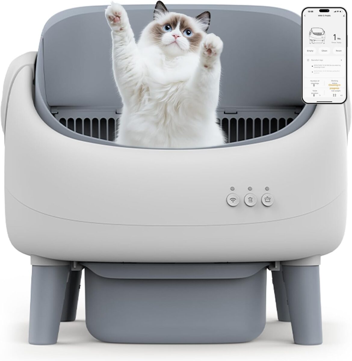 Smart Self Cleaning Litter Box
