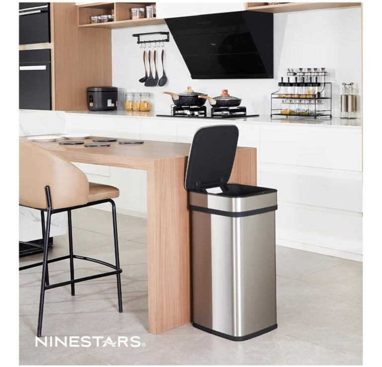 Smart Trash Can With Motion Sensor 2025: This Viral Amazon Upgrade Changed My Kitchen Forever