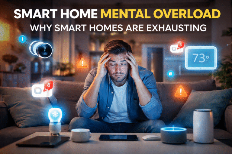 Smart Home Mental Overload: Why Smart Homes Are Exhausting