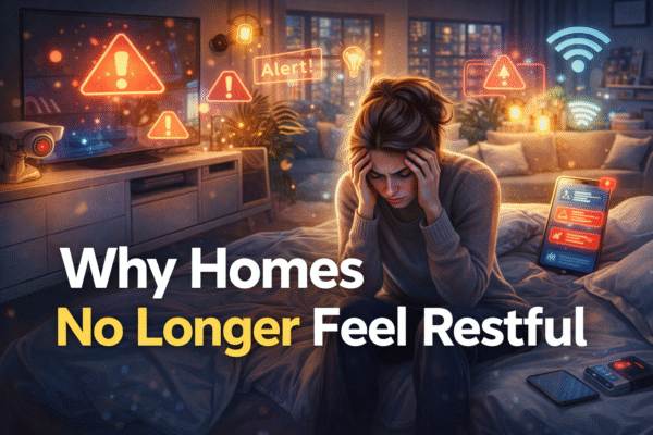 why homes no longer feel restful