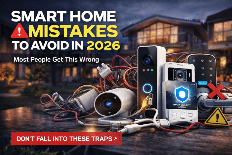 Smart Home Mistakes to Avoid 2026 (Most People Get This Wrong)