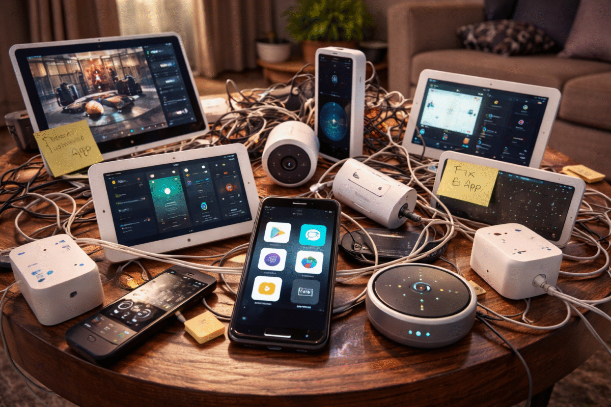 smart home mistakes to avoid 2026 modern smart home setup with automation and devices connected