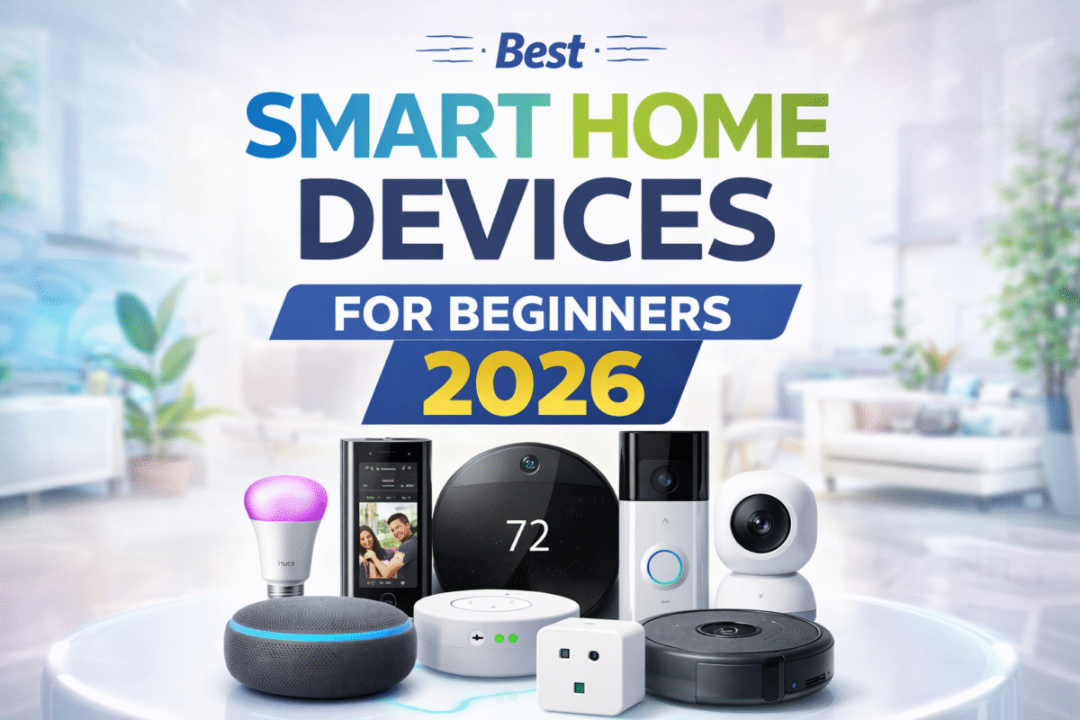 Best Smart Home Devices for Beginners in 2026