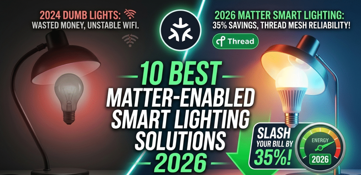 Best Matter-Enabled Smart Lighting 2026