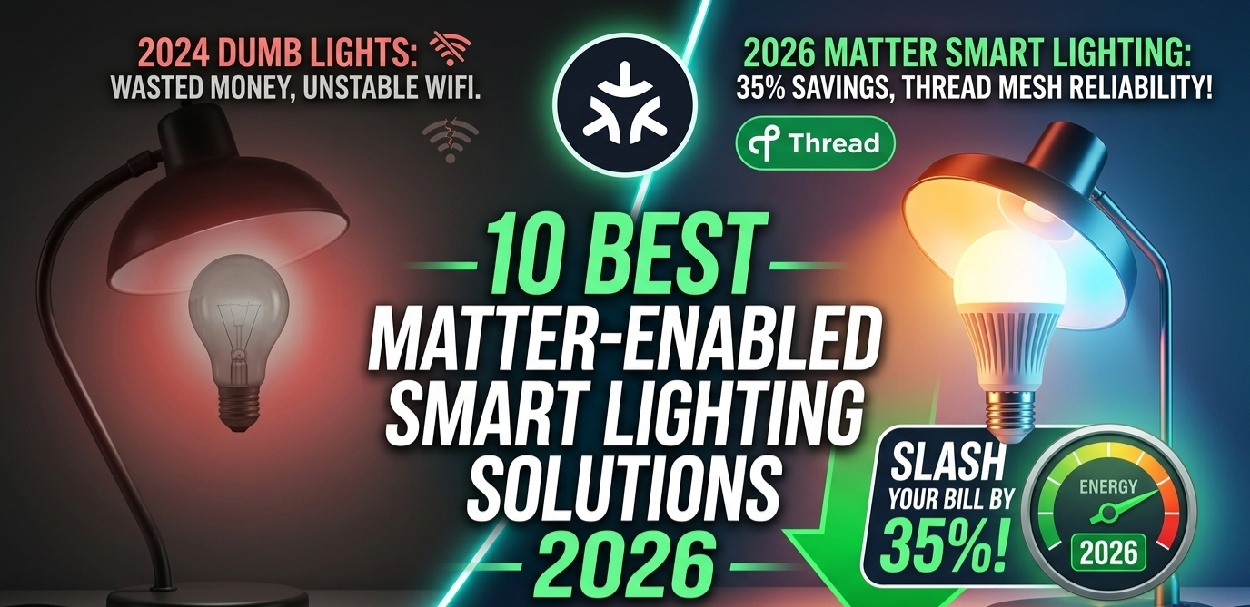 Best Matter-Enabled Smart Lighting 2026